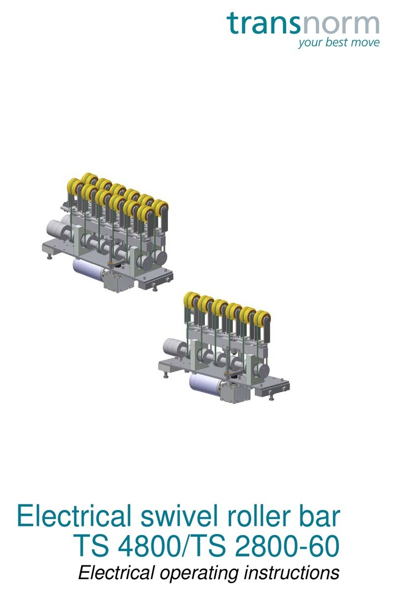 transnorm TS 4800 Electrical operating instructions