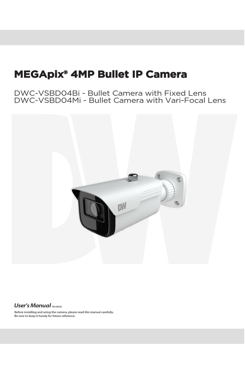 DW MEGApix DWC-VSBD04Bi User manual