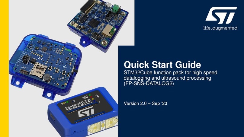 ST FP-SNS-DATALOG2 User manual
