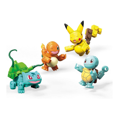 Mattel Mega Construx Pokemon GCN21 User manual