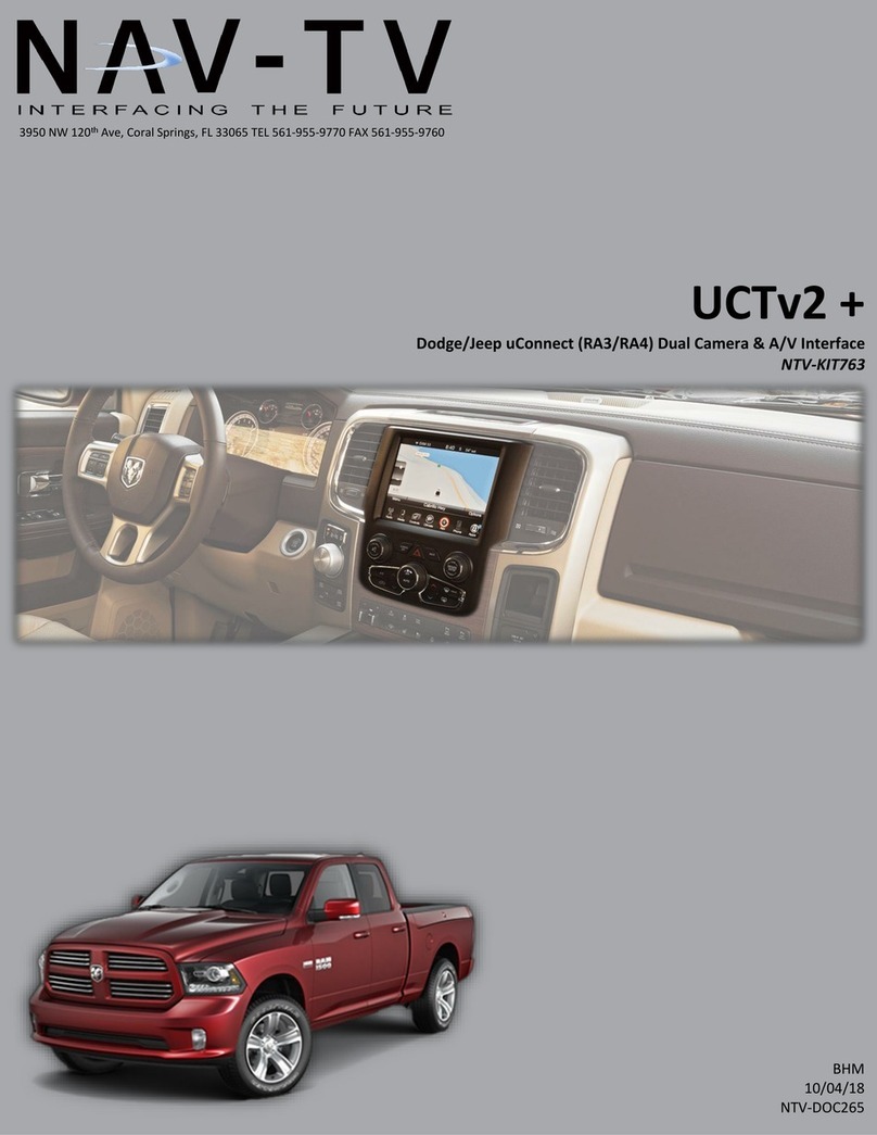 Nav TV UCTv 2 Series manual