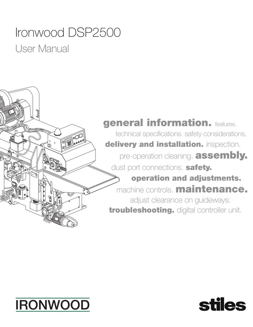 Stiles Ironwood DSP2500 User manual