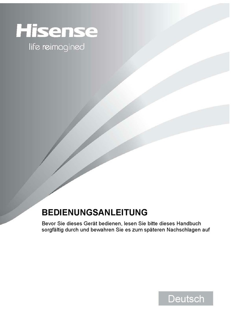 Hisense RB329N4AWE User's operation manual