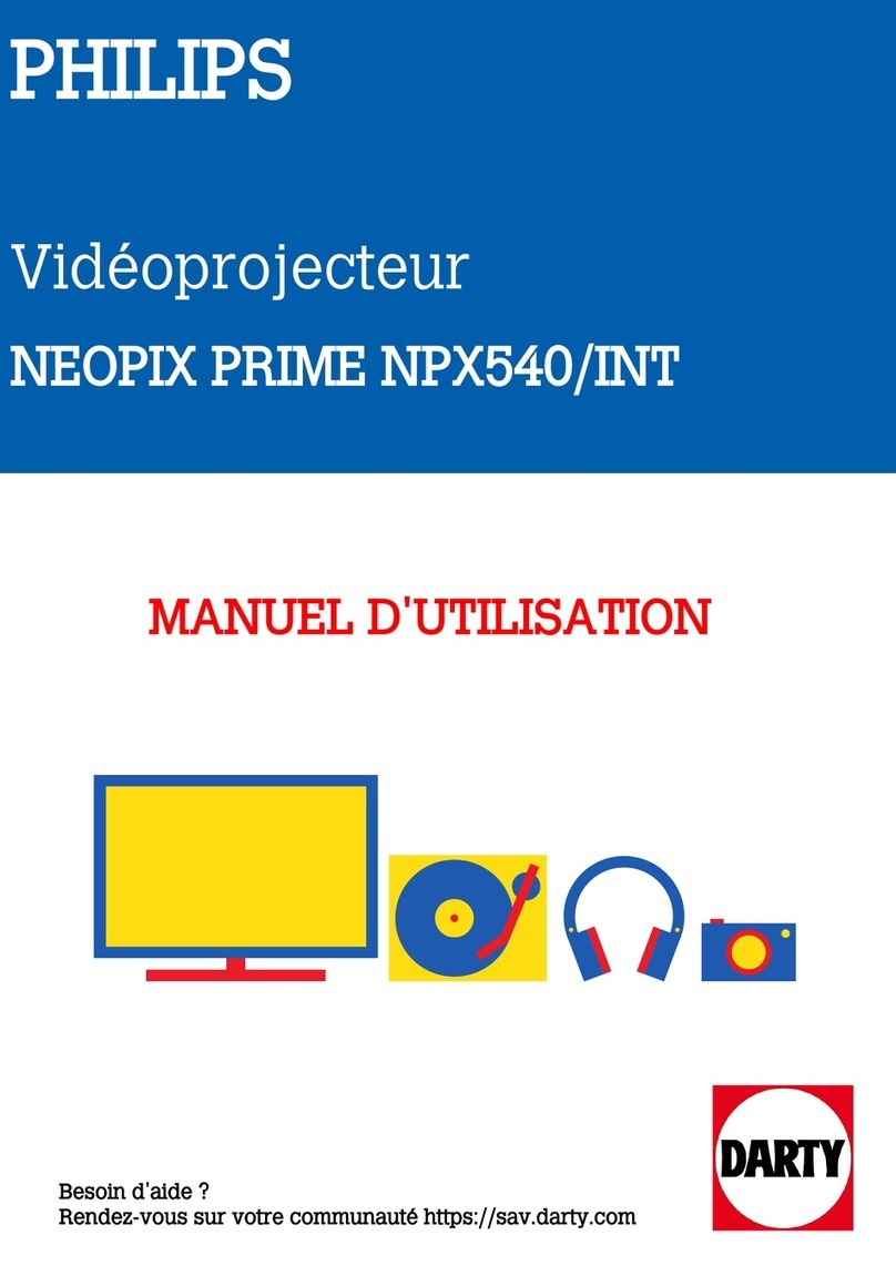 Philips NeoPix Prime One User manual