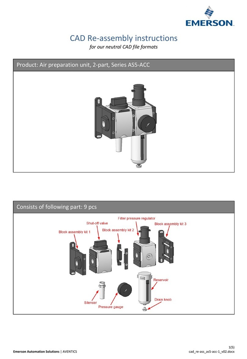 Emerson AVENTICS AS5-ACC Series Installation instructions