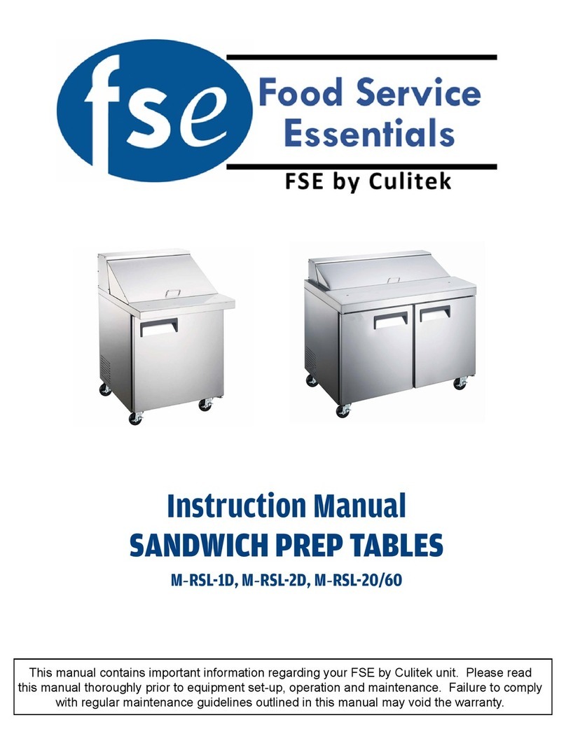 CULITEK FSE M-RSL-20 instruction manual