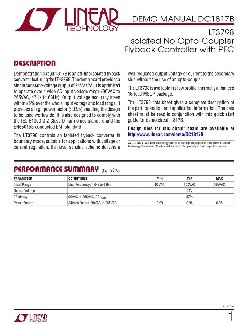 Linear Technology DC1817B Quick setup guide