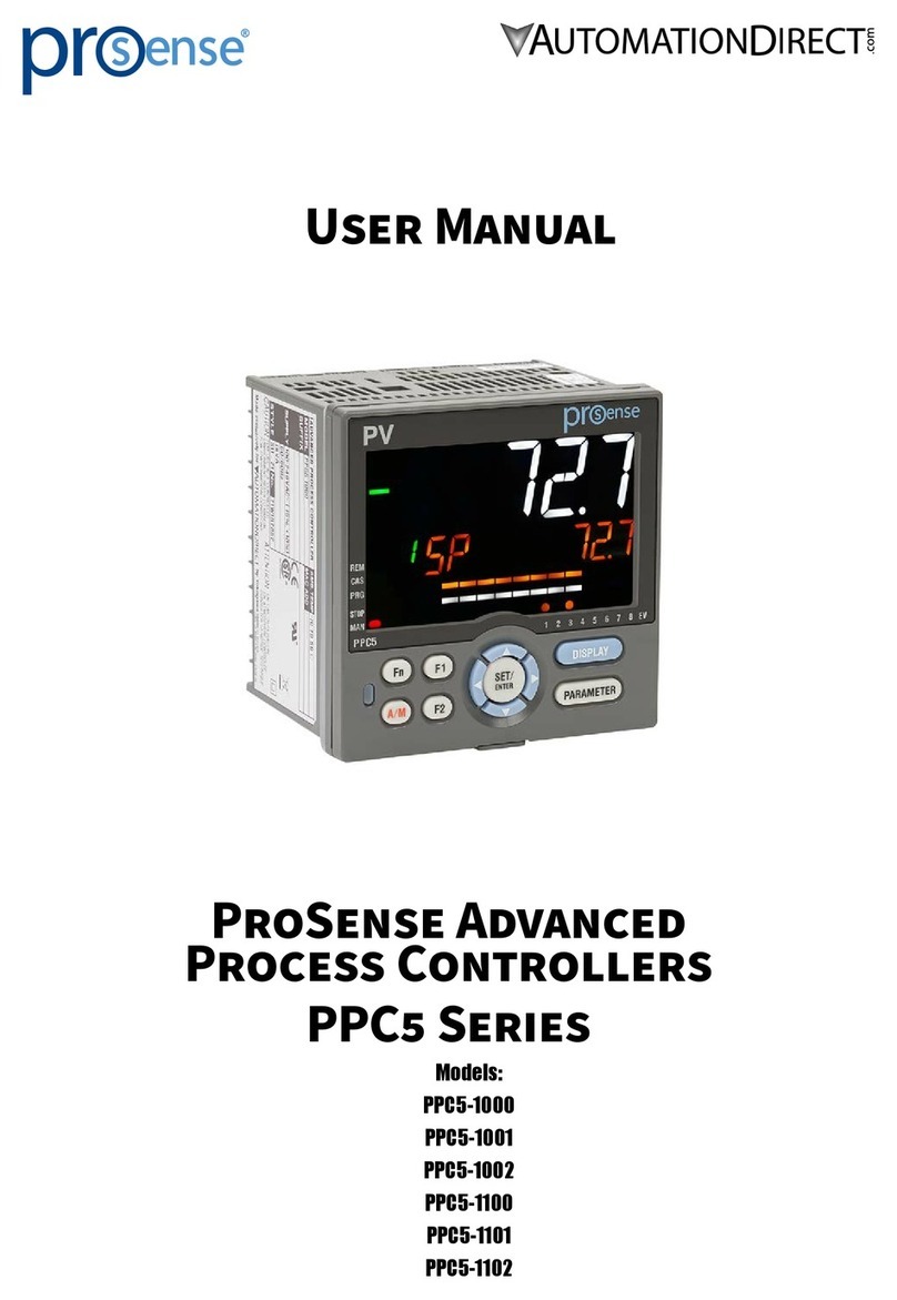 Automationdirect.com prosense PPC5 Series user manual