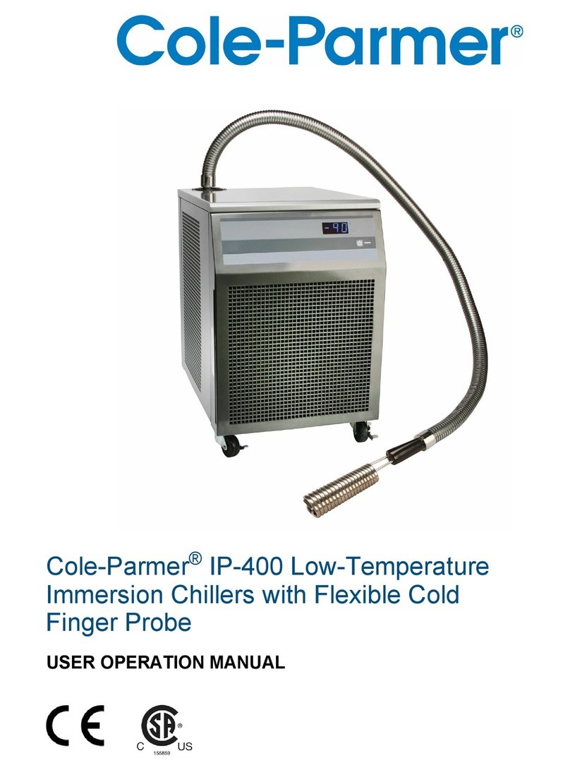 Cole Parmer IP-400 Series Operation manual Cole Parmer IP-400 Series Operation manual