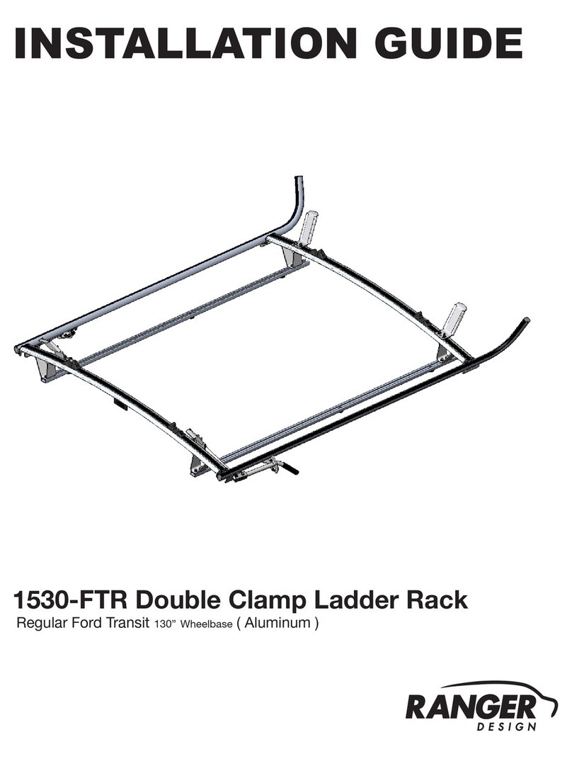 Ranger design 1530-FTR installation guide Ranger design 1530-FTR installation guide