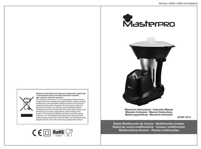 Masterpro BGMP-9078 instruction manual