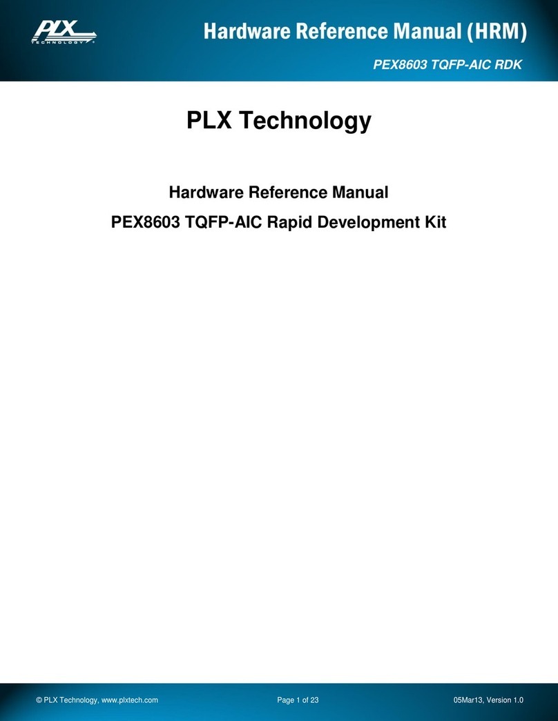 PLX Technology PEX8603 Hardware reference manual
