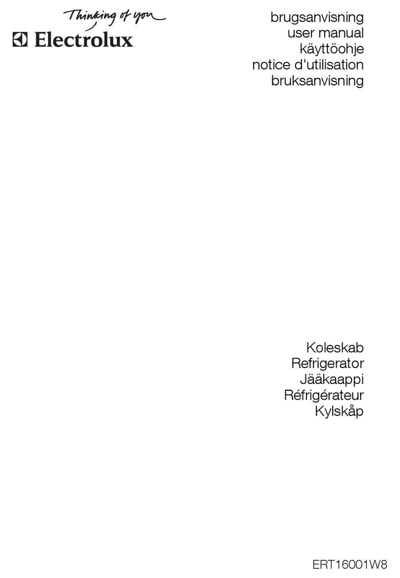 Electrolux ERT16001W8 User manual