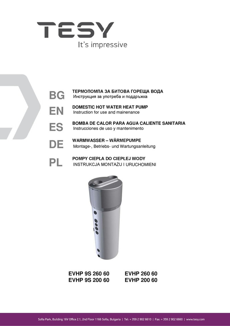 TESY EVHP 9S 260 60 Manual