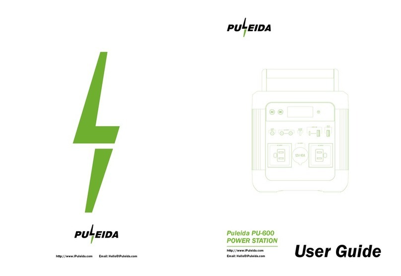 Puleida PU-600 user guide