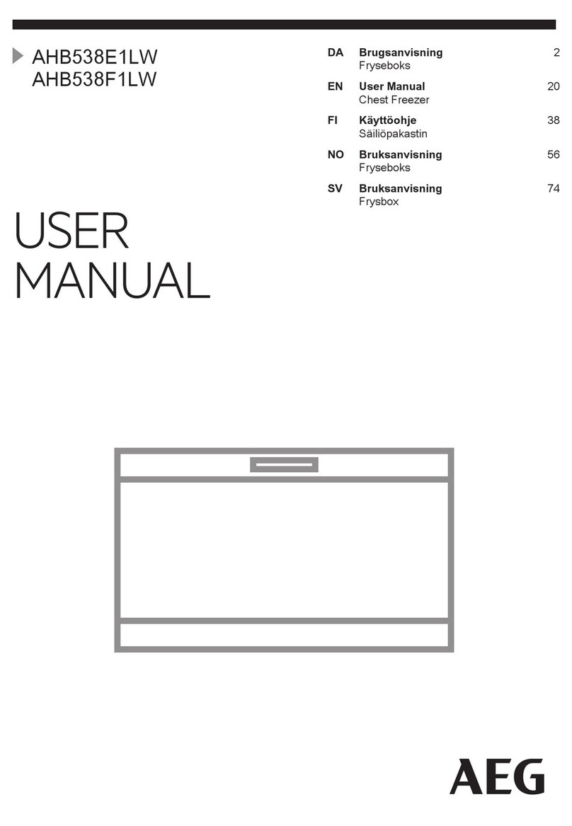 AEG AHB538E1LW User manual