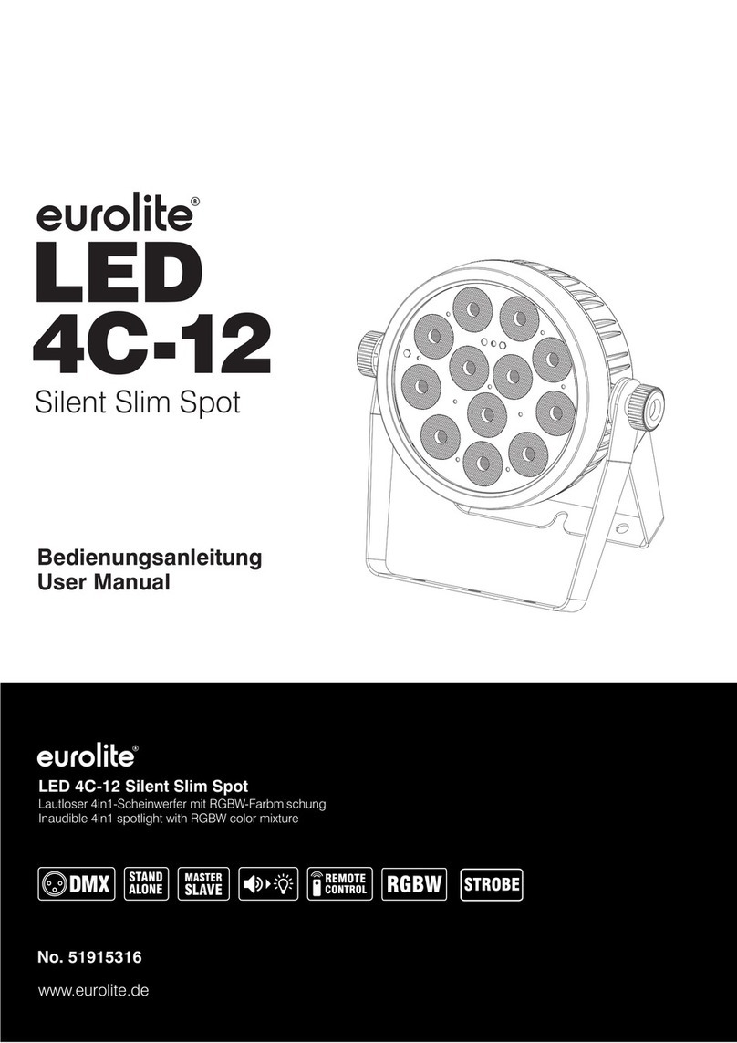 EuroLite LED 4C-12 User manual