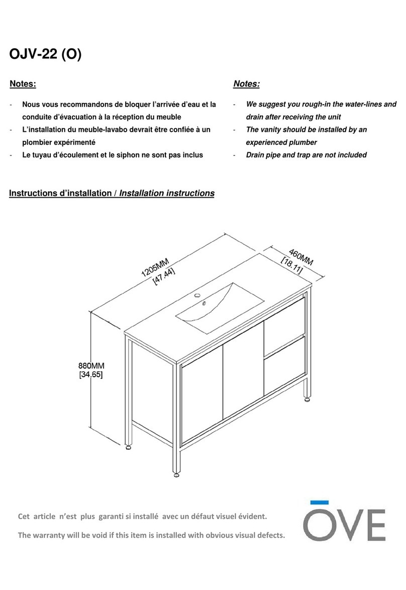 OVE OJV-22 User manual