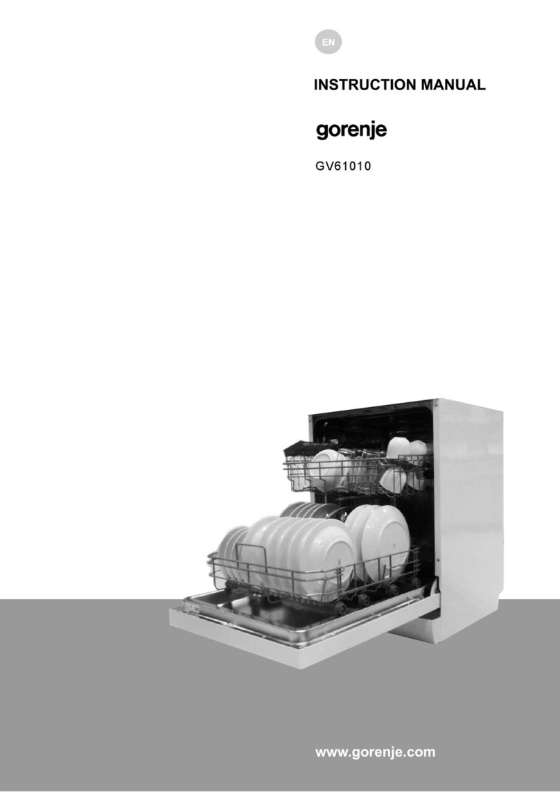 Gorenje GV61010 User manual