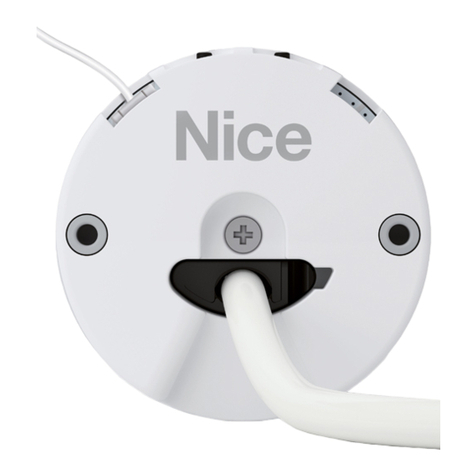 Nice E SMART SI 1012 DC quick guide