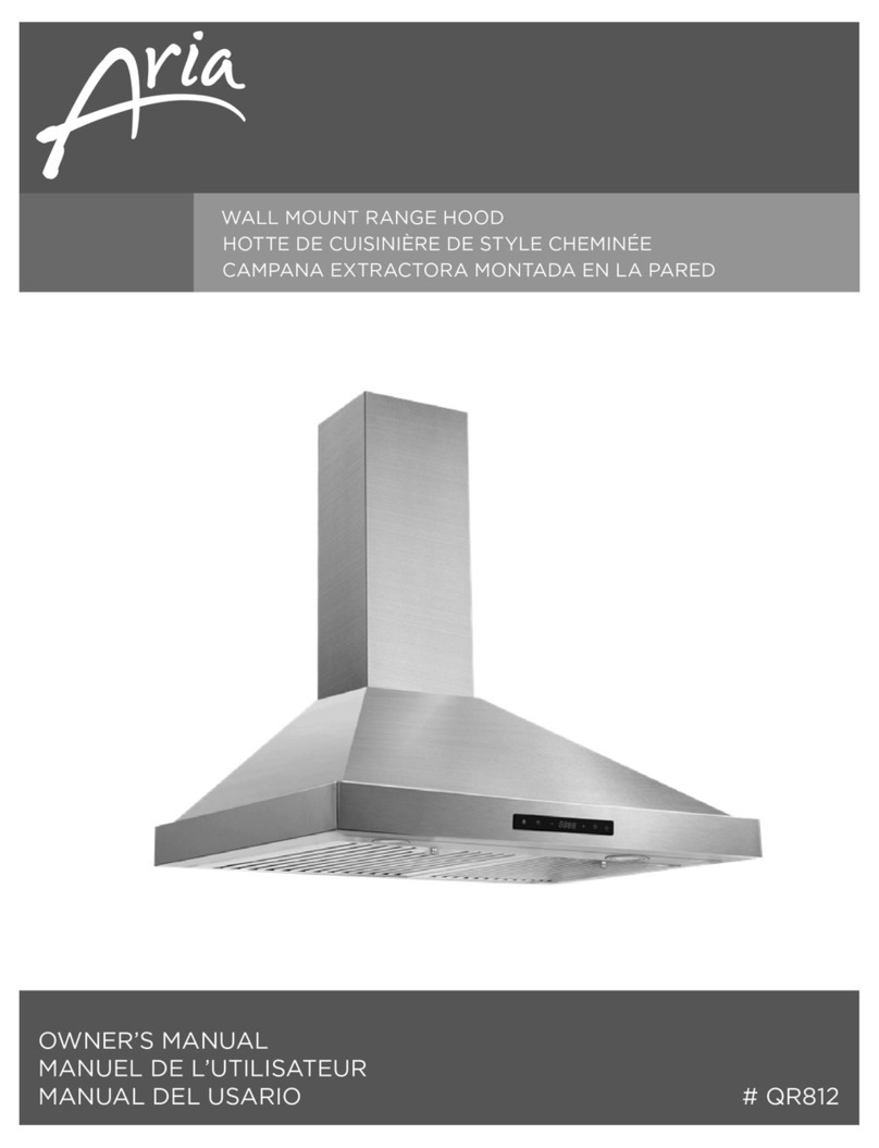 Aria QR812 owner's manual