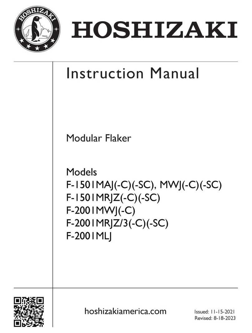 Hoshizaki F-1501MRJZ instruction manual