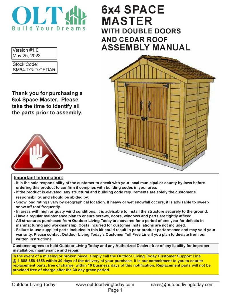 OLT 6x4 SPACE MASTER User manual