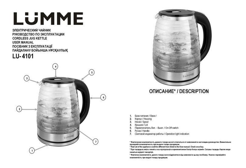 Lumme LU-4101 user manual