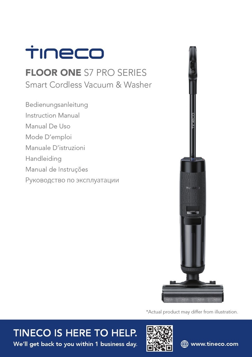 Tineco FLOOR ONE S7 PRO Series instruction manual Tineco FLOOR ONE S7 PRO Series instruction manual