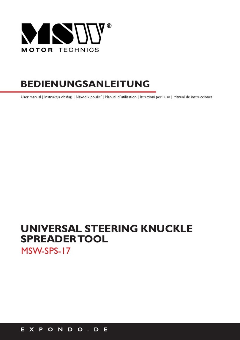 MSW MSW-SPS-17 user manual