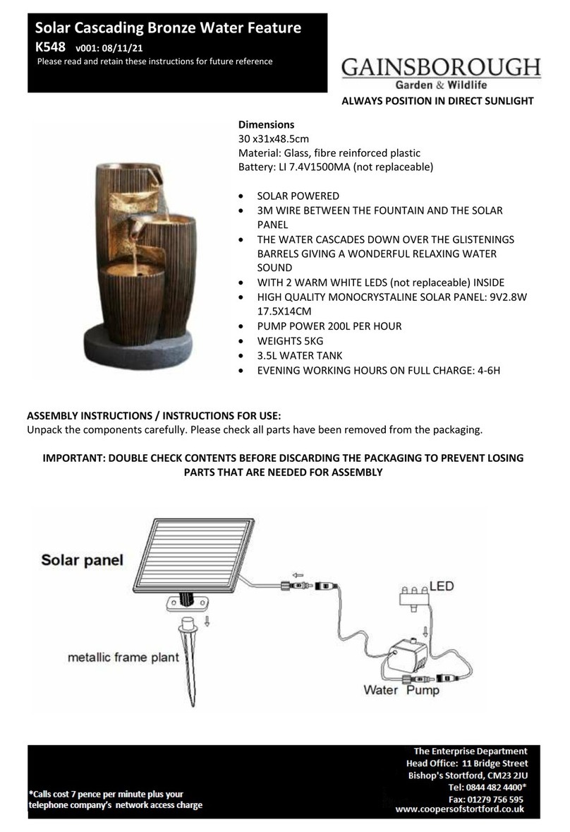 Gainsborough K548 User manual