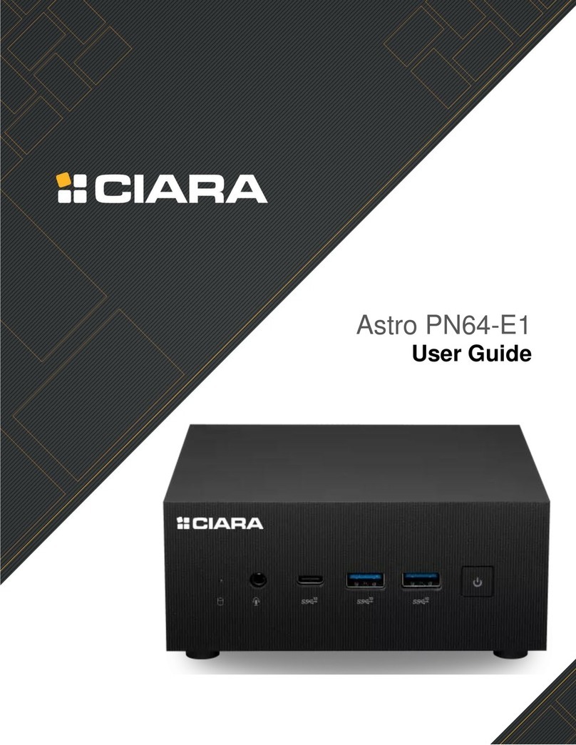 Ciara Astro PN64-E1 User manual