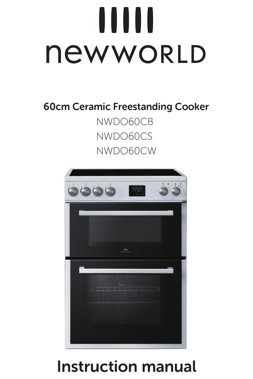 New World NWDO60CB instruction manual