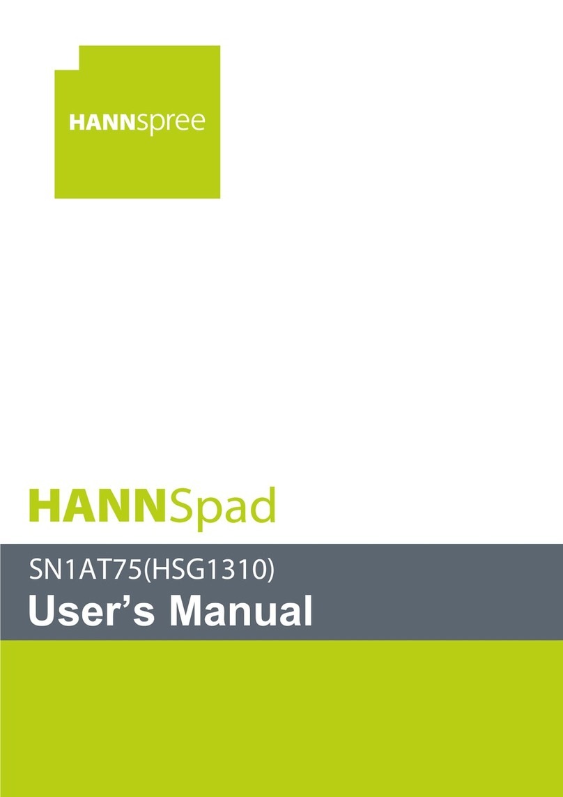 HANNspree SN1AT75 user manual