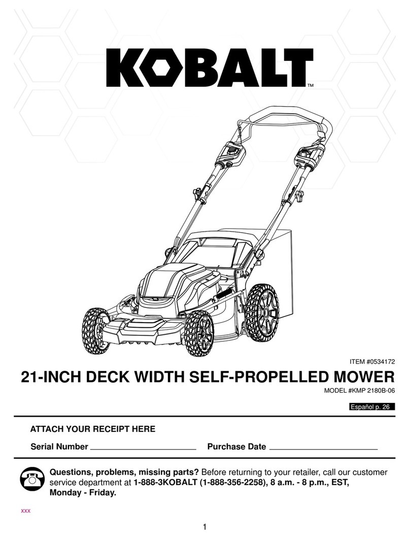 Kobalt KMP 2180B-06 User manual Kobalt KMP 2180B-06 User manual