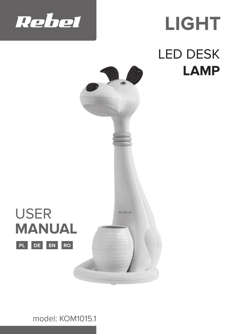 Rebel Light KOM1015.1 user manual Rebel Light KOM1015.1 user manual