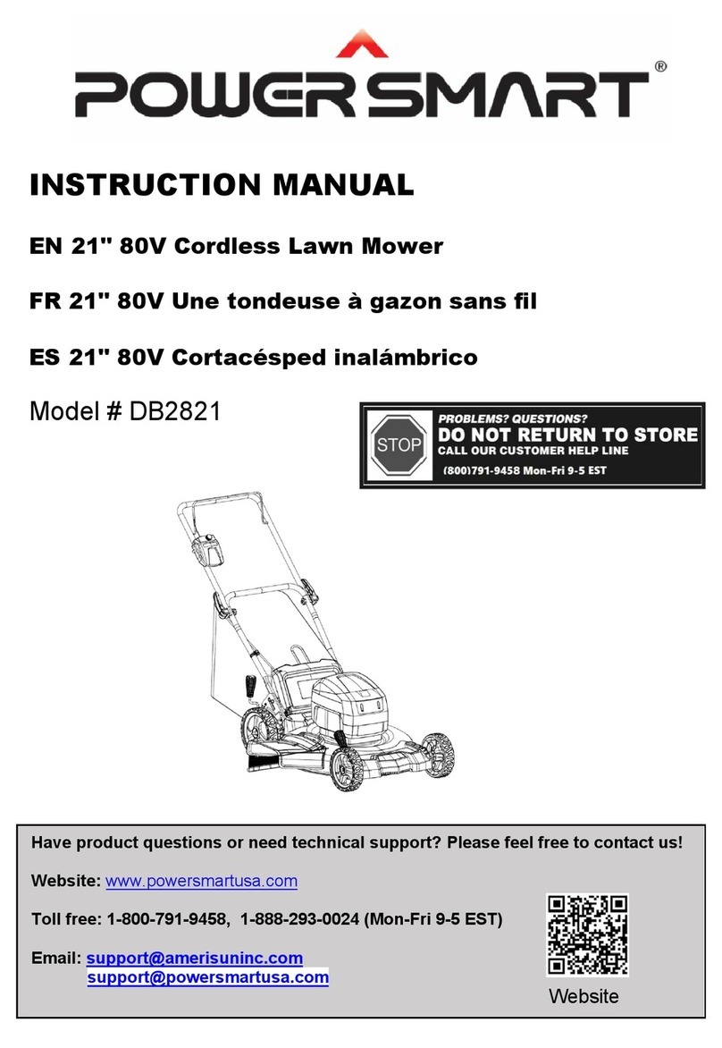 Powersmart DB2821 instruction manual