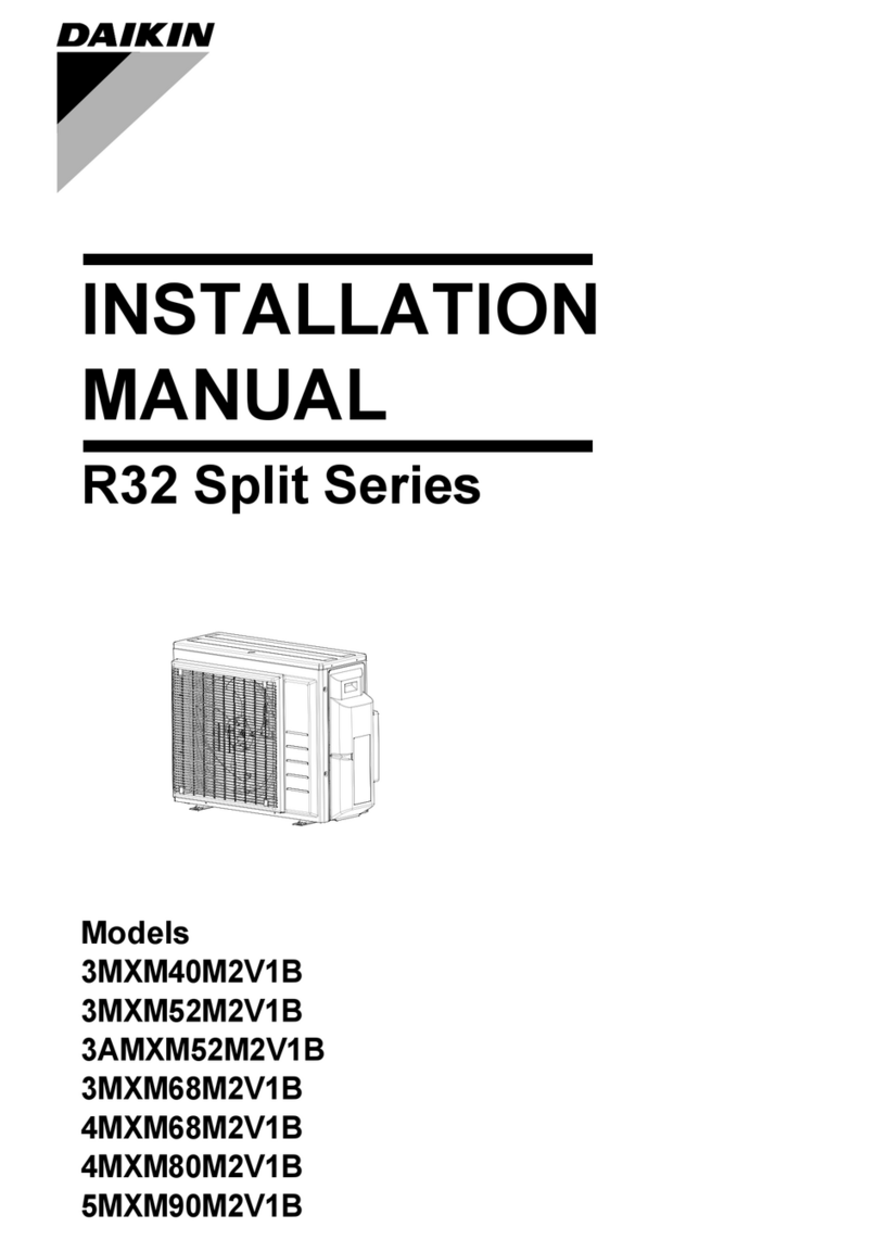 Daikin 3MXM52M2V1B User manual