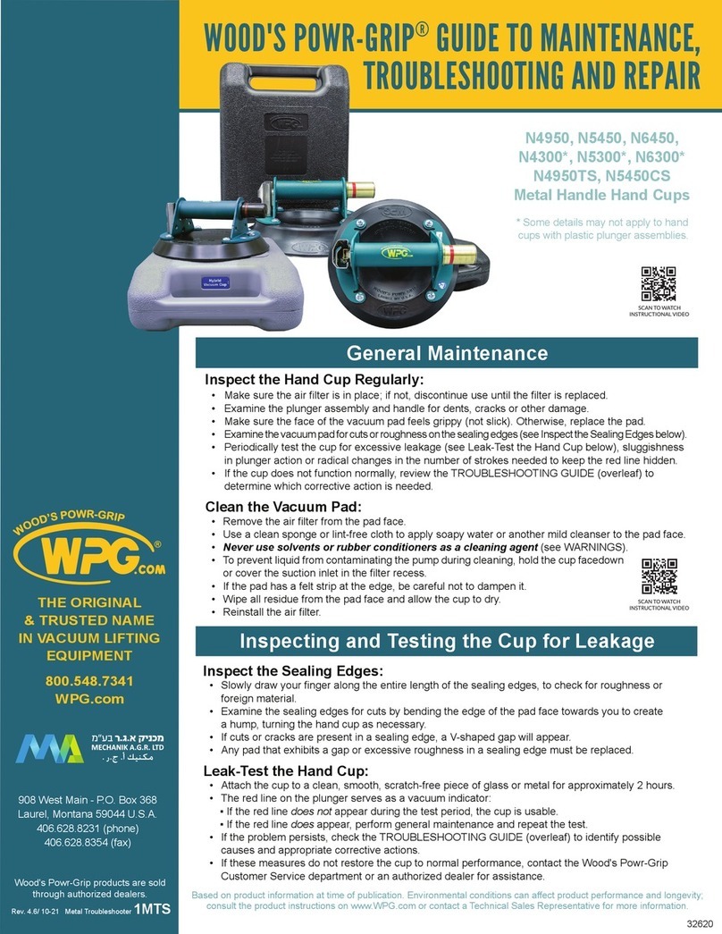 WPG N4300 Series Operating instructions