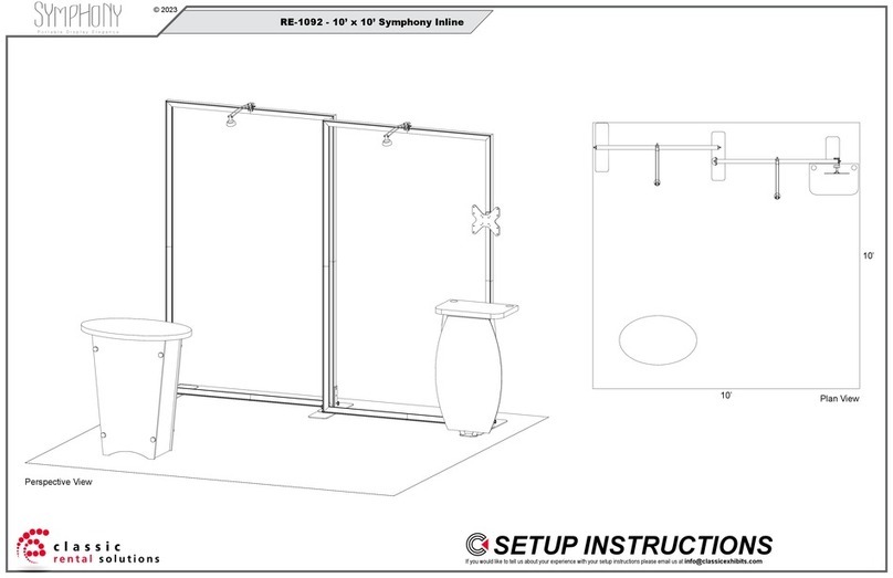 classic rental solutions Symphony RE-1092 Setup instructions