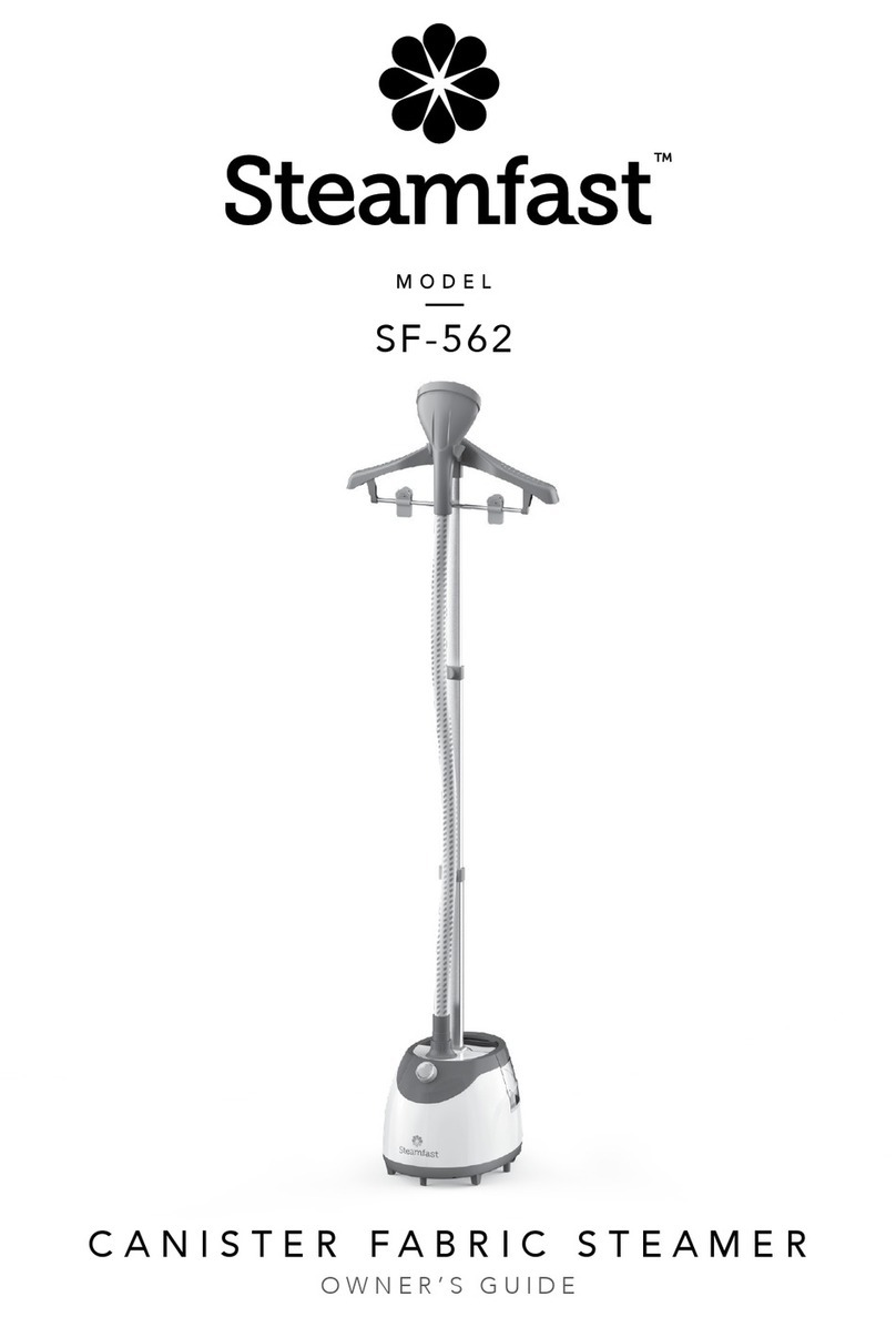 Steamfast SF-562 owner's guide