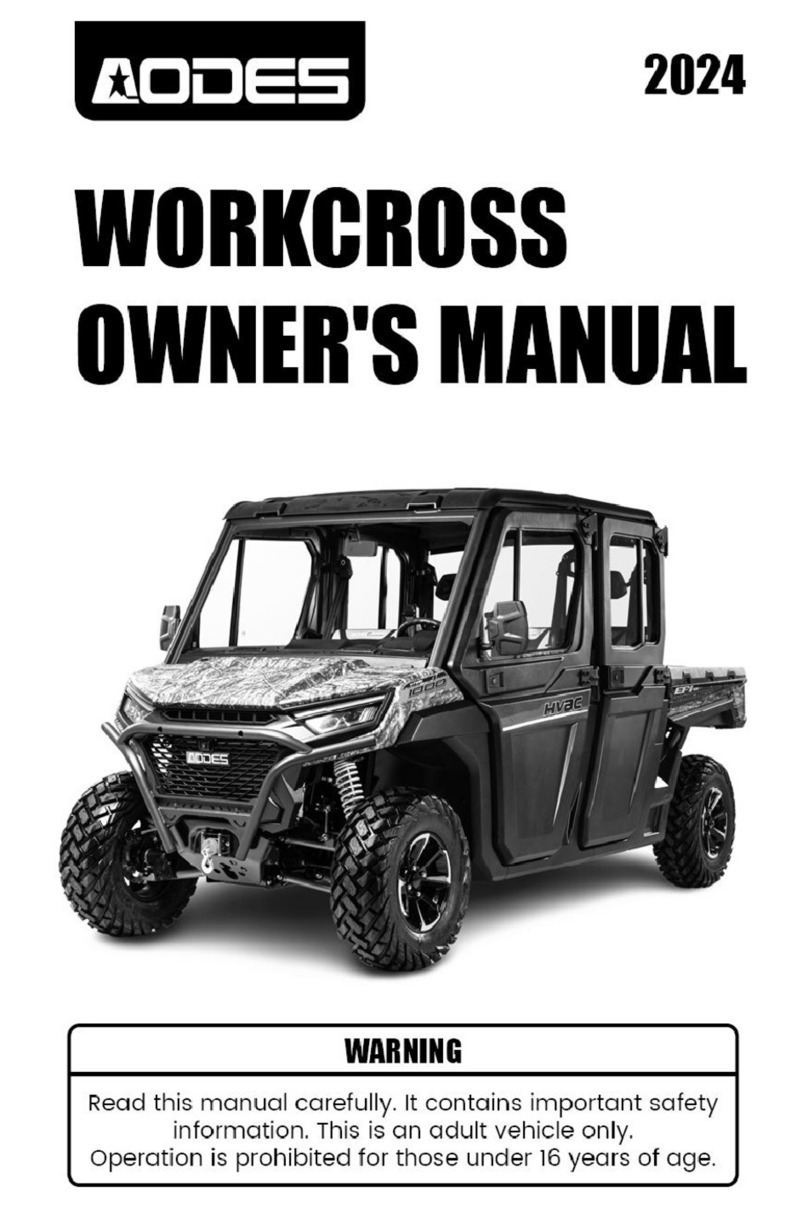 AODES WORKCROSS 2024 owner's manual