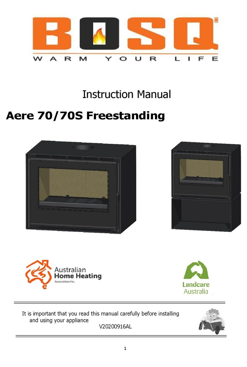 BOSQ Aere 70S Freestanding User manual