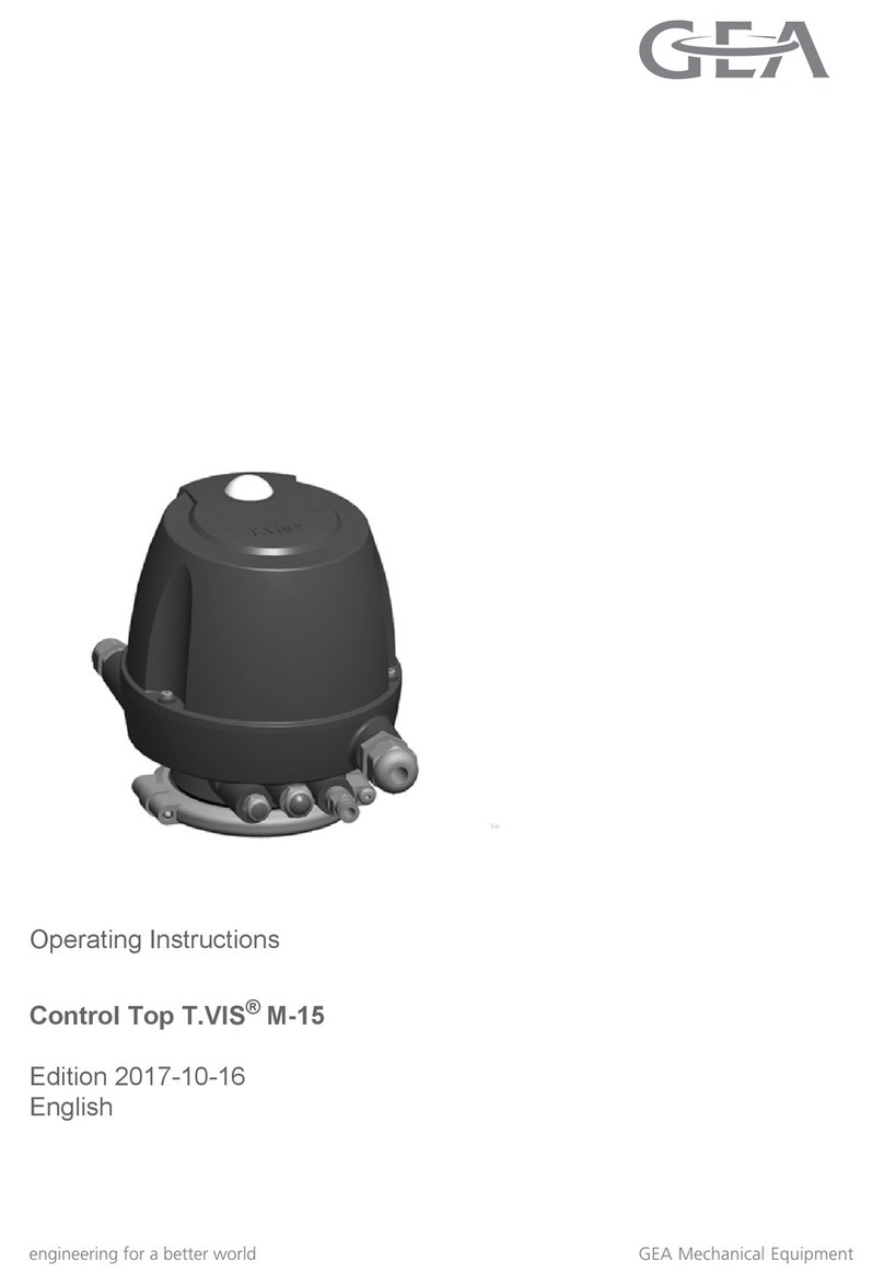 GEA T.VIS M-15 User manual