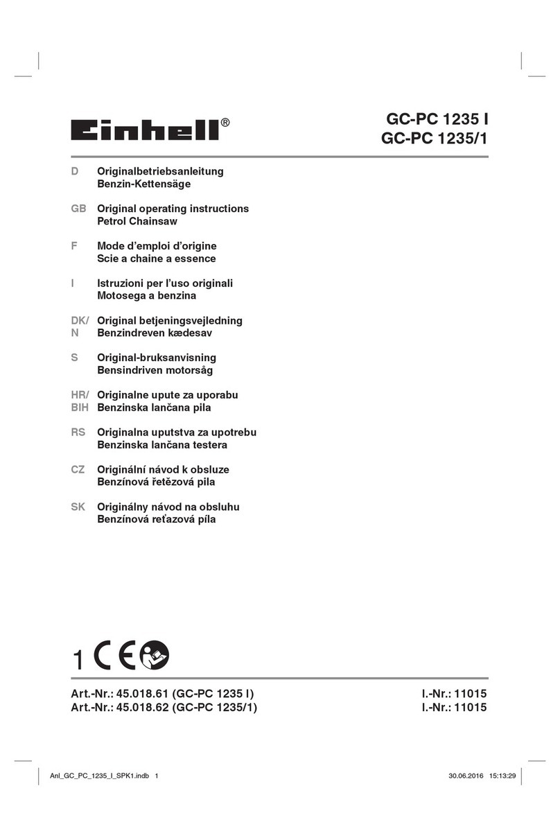 EINHELL GC-PC 1235 I User manual