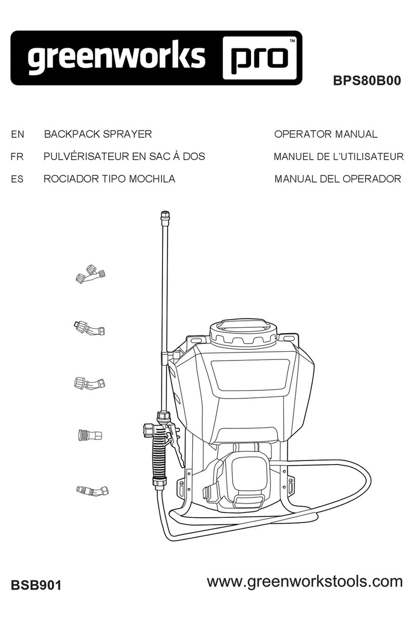 GreenWorks Pro BPS80B00 Operator's manual