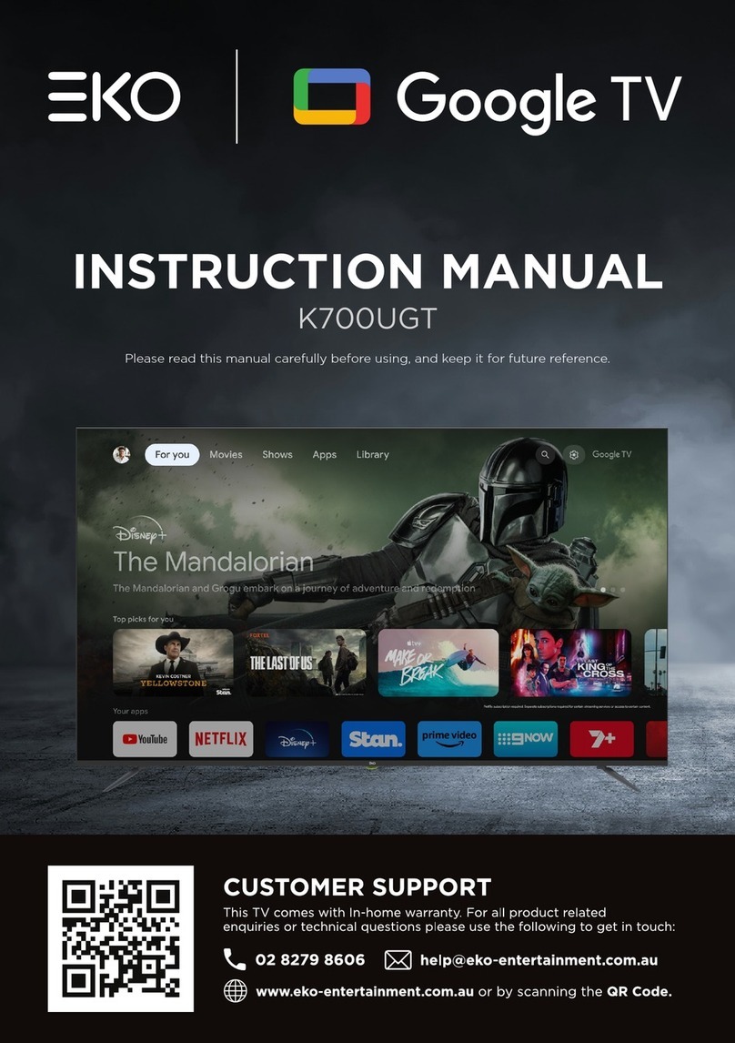 EKO K700UGT User manual