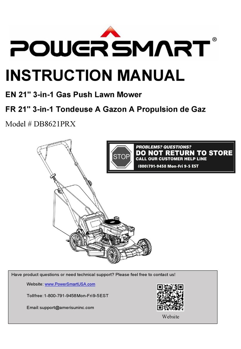 Powersmart DB8621PRX User manual
