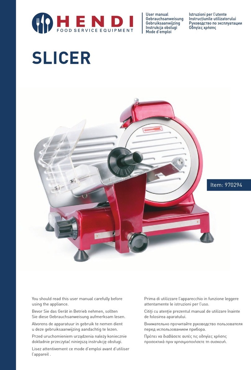 Hendi 970294 user manual