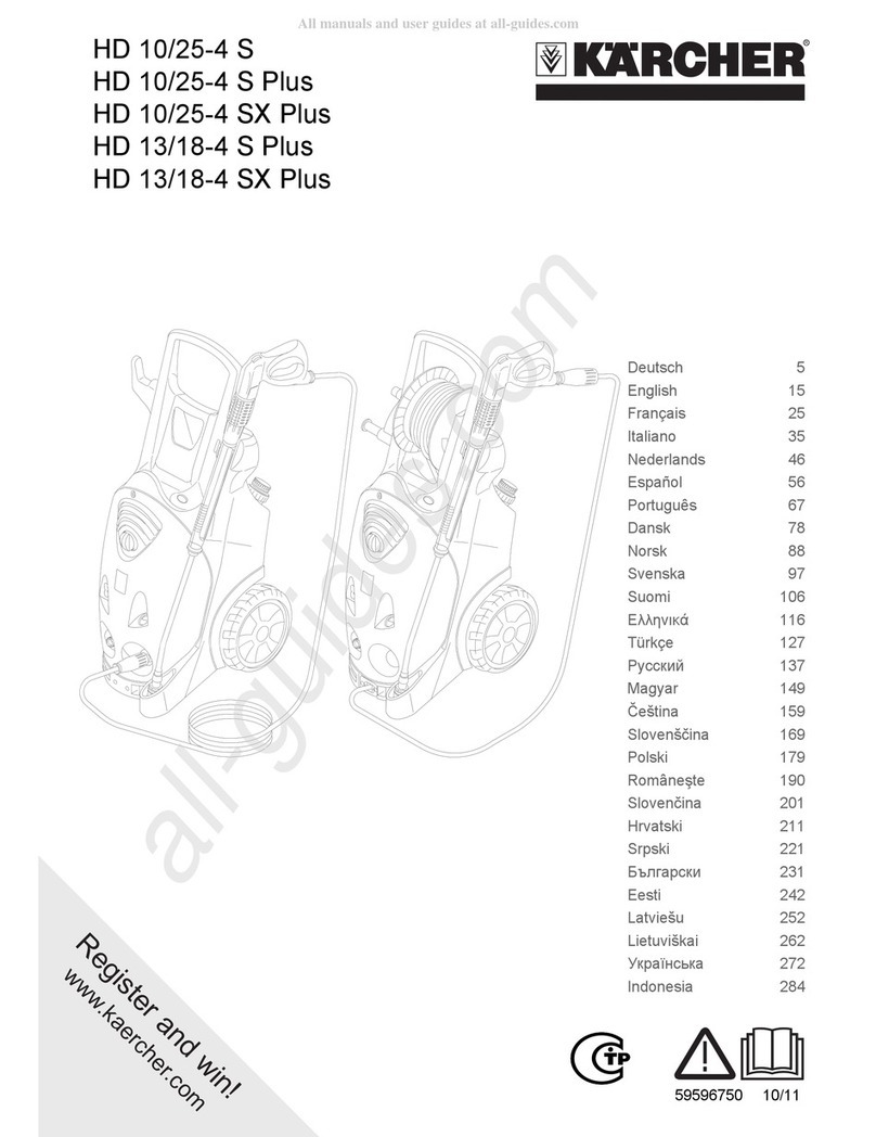 Kärcher HD 10/2-4 S User manual